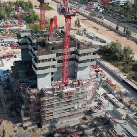 Riviera Tower: Μέρα με τη μέρα ψηλώνει, κάθε 5 μέρες ένας όροφος