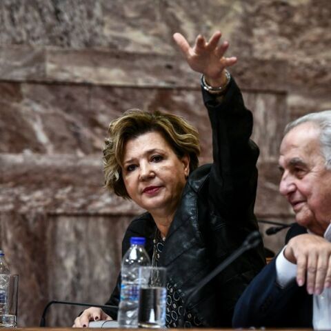 Όλγα Γεροβασίλη και Αλέκος Φλαμπουράρης