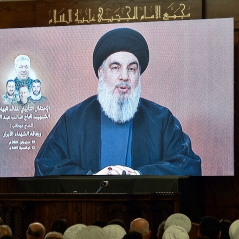 Ο ηγέτης της Χεζμπολάχ, Χασάν Νασράλα