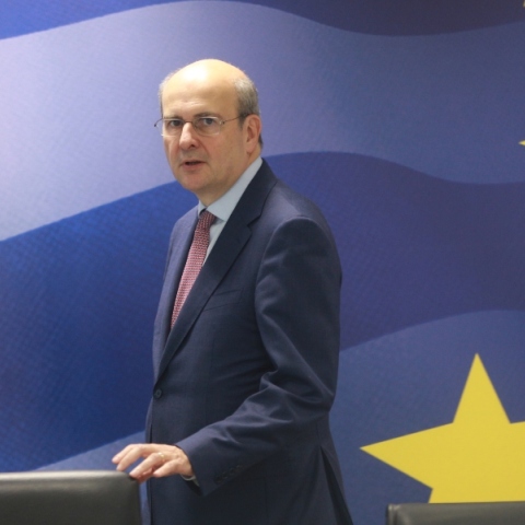 O υπουργός Εθνικής Οικονομίας και Οικονομικών Κωστής Χατζηδάκης 
