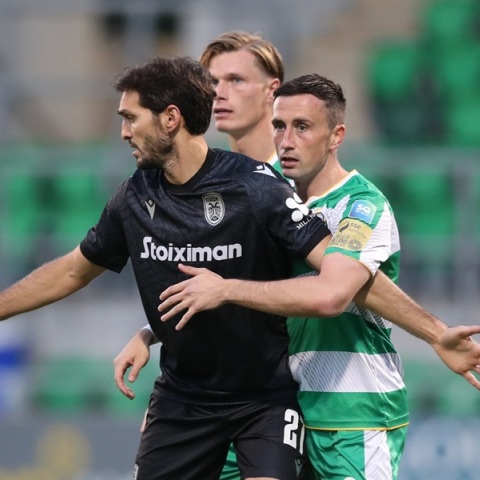 Με άνεση στη League Phase του Europa League ο ΠΑΟΚ μετά τη δεύτερη νίκη του επί της Σάμροκ Ρόβερς (2-0)