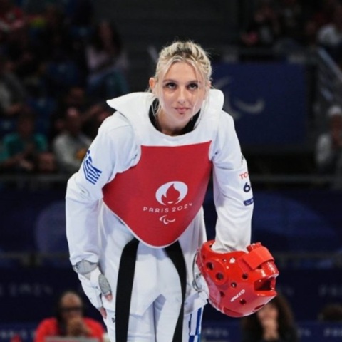 Χάλκινη Παραολυμπιονίκης στην κατηγορία Κ44 του ταε κβον ντο η Χριστίνα Γκέντζου