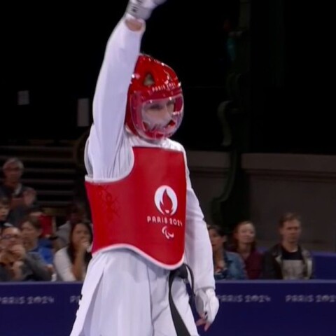 Χάλκινη Παραολυμπιονίκης στην κατηγορία Κ44 του ταε κβον ντο η Χριστίνα Γκέντζου