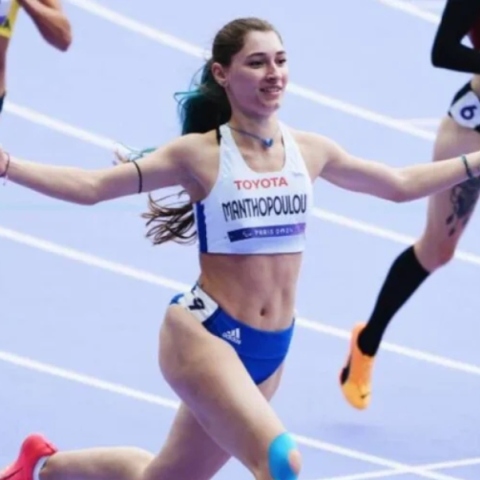 Παραολυμπιακοί Αγώνες 2024: Η Λήδα Μανθοπούλου κατέκτησε το ασημένιο μετάλλιο στα 100 μέτρα