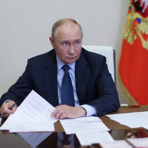 Ο πρόεδρος της Ρωσίας, Βλαντιμίρ Πούτιν