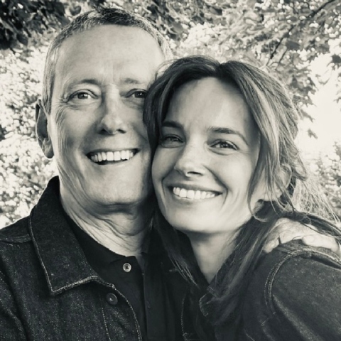 Ο Roger O'Donnell και η σύντροφός του Mimi 