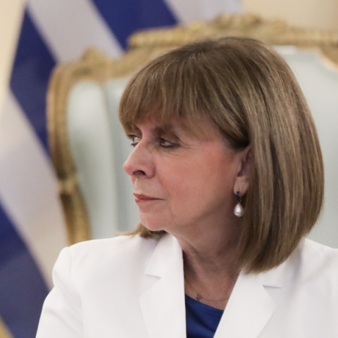 Η Πρόεδρος της Δημοκρατίας Κατερίνα Σακελλαροπούλου