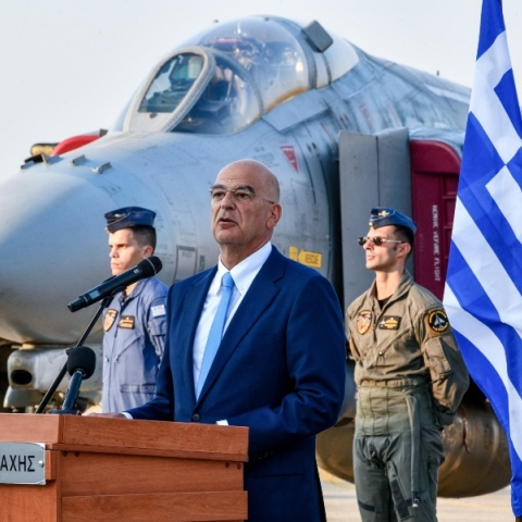 Ο υπουργός Εθνικής Άμυνας, Νίκος Δένδιας