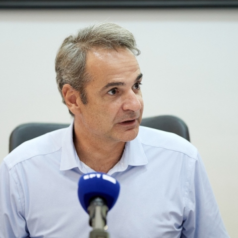 Ο Πρωθυπουργός Κυριάκος Μητσοτάκης