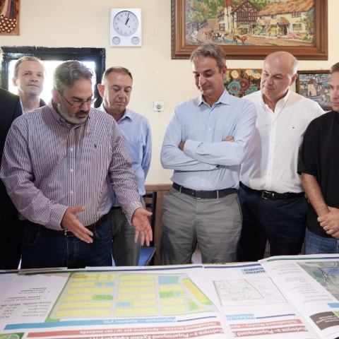 Ο Πρωθυπουργός Κυριάκος Μητσοτάκης