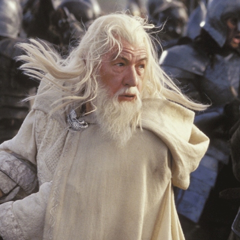 Ο Ίαν ΜακΚέλεν ως Γκάνταλφ 