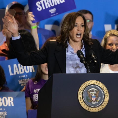 Η Κάμαλα Χάρις ζητά να μπει τέλος στην «επιδημία της ένοπλης βίας», μετά το μακελειό στη Τζόρτζια