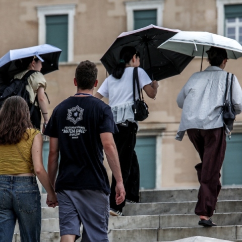 Ασταθής και βροχερός ο καιρός το Σαββατοκύριακο