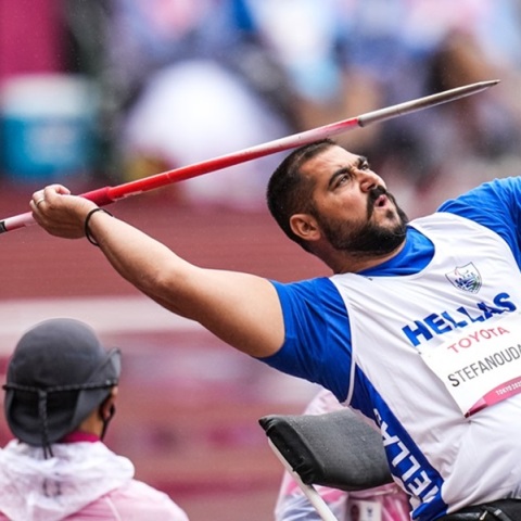 «Χάλκινος» Παραολυμπιονίκης ο Μανώλης Στεφανουδάκης στον ακοντισμό F54