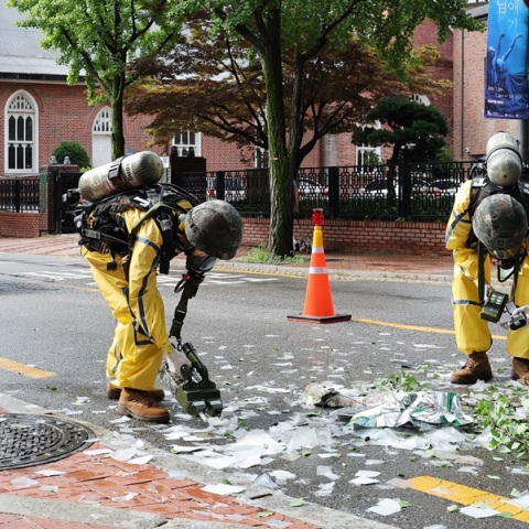 Η Βόρεια Κορέα έστειλε ξανά προς τη Νότια μπαλόνια γεμάτα σκουπίδια