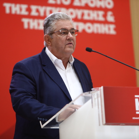 Κουτσούμπας από ΔΕΘ: Η κυβέρνηση έχει στρατηγικό αντίπαλο το ΚΚΕ