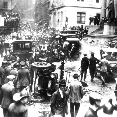 Σαν σήμερα 16 Σεπτεμβρίου: Η ανεξιχνίαστη τρομοκρατική επίθεση στη Wall Street