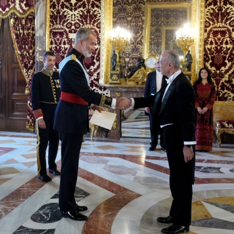 Ο βασιλιάς της Ισπανίας Φίλιππος ΣΤ 