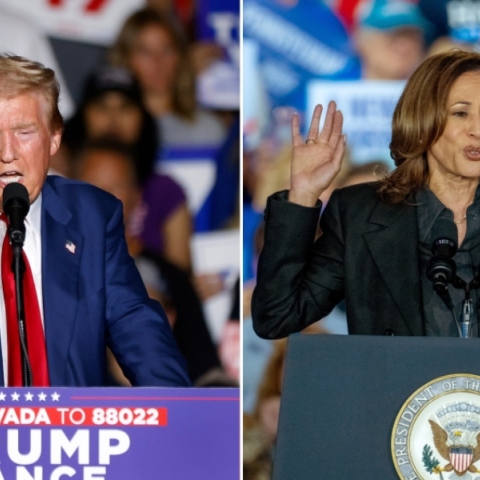 Ντόναλντ Τραμπ και Κάμαλα Χάρις