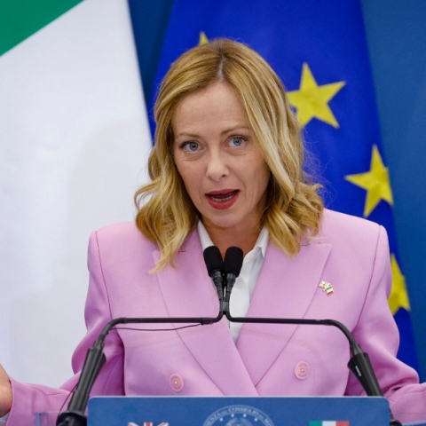 Η  Τζιώρτζια Μελόνι 