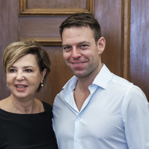 Η Όλγα Γεροβασίλη και ο Στέφανος Κασσελάκης