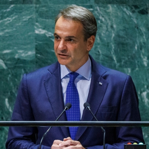 Ο πρωθυπουργός Κυριάκος Μητσοτάκης