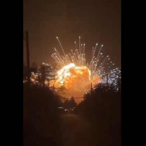 εκρηξη αποθηκης πυρομαχικων