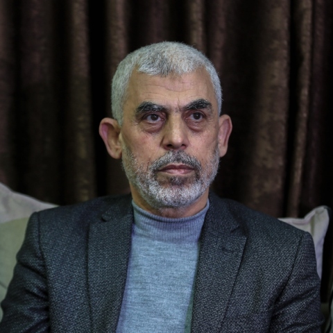 ο ηγέτης της Χαμάς, Γιαχία Σινουάρ