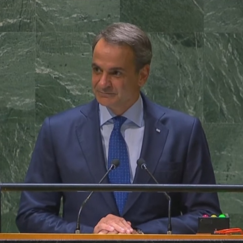 Ο πρωθυπουργός Κυριάκος Μητσοτάκης