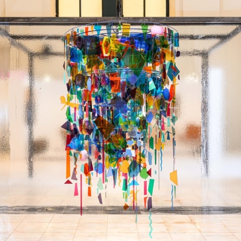 To έργο «Dyslexia» του Κωνσταντίνου Κακανιά, Περίπτερο Stefanidou-Tsoukala Gallery, Αrt Athina