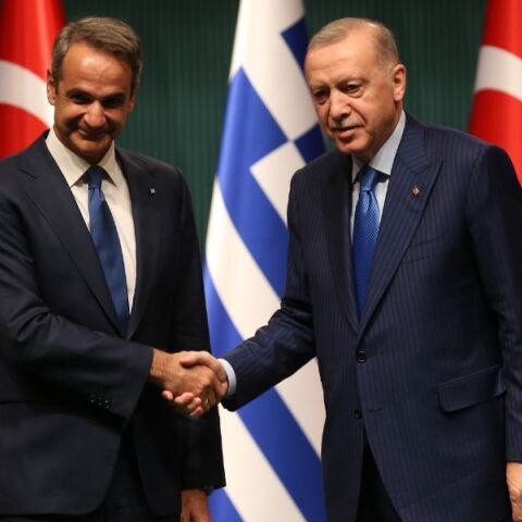 Συνάντηση του Κυριάκου Μητσοτάκη με τον Ταγίπ Ερντογάν 