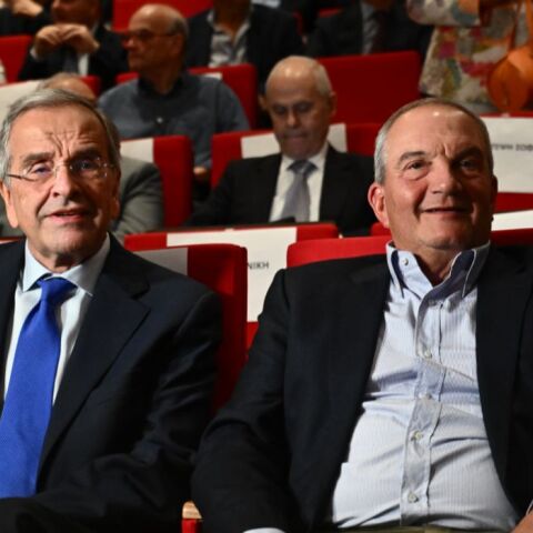 Νέα Δημοκρατία: Νέα κοινή εμφάνιση Καραμανλή και Σαμαρά σε παρουσίαση βιβλίου