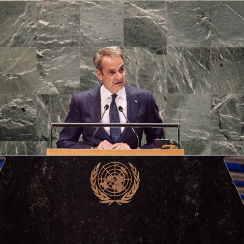 Ο Πρωθυπουργός Κυριάκος Μητσοτάκης