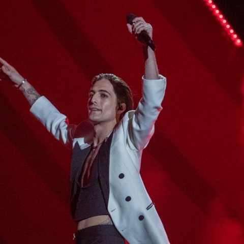 Ο Damiano David, ο Ιταλός τραγουδιστής των Måneskin