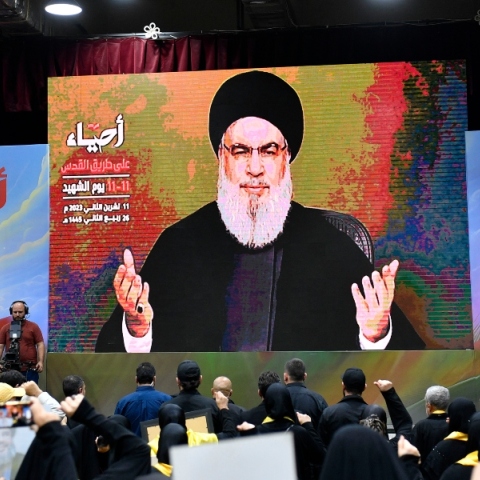 Ο ηγέτης της Χεζμπολάχ, Χασάν Νασράλα