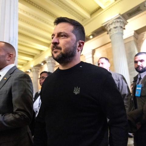 Ο πρόεδρος της Ουκρανίας Βολοντίμιρ Ζελένσκι