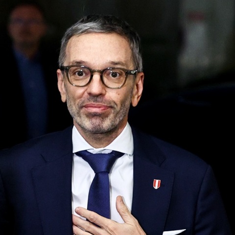 Ο ηγέτης του ακροδεξιού Κόμματος της Ελευθερίας (FPÖ), Χέρμπερτ Κικλ 