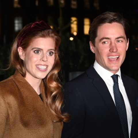 Η πριγκίπισσα Βεατρίκη με τον σύζυγό της, Εντοάρντο Μαπέλι Μόζι