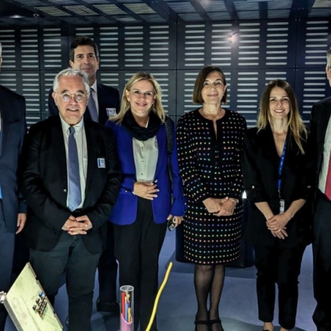 Ο υπουργός Ανάπτυξης Τάκης Θεοδωρικάκος βρέθηκε στις εγκαταστάσεις του CERN στη Γενεύη της Ελβετίας