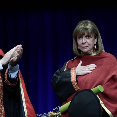 Η Πρόεδρος της Δημοκρατίας Κατερίνα Σακελλαροπούλου