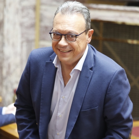 O υποψήφιος πρόεδρος του ΣΥΡΙΖΑ Σωκράτης Φάμελλος 