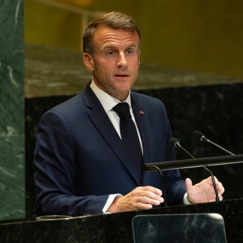 Ο Γάλλος πρόεδρος Εμανουέλ Μακρόν