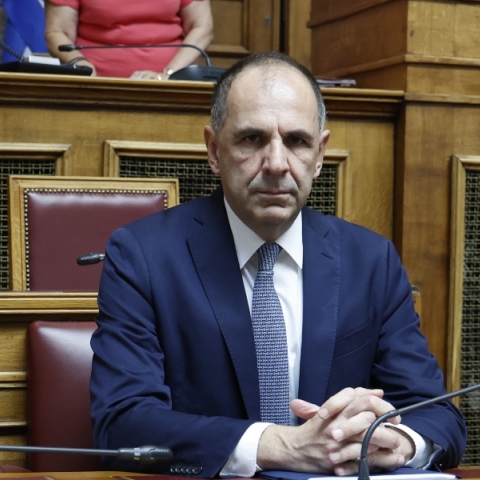 Ο υπουργός Εξωτερικών Γιώργος Γεραπετρίτης