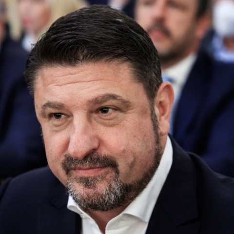 Ο Περιφερειάρχης Αττικής Νίκος Χαρδαλιάς