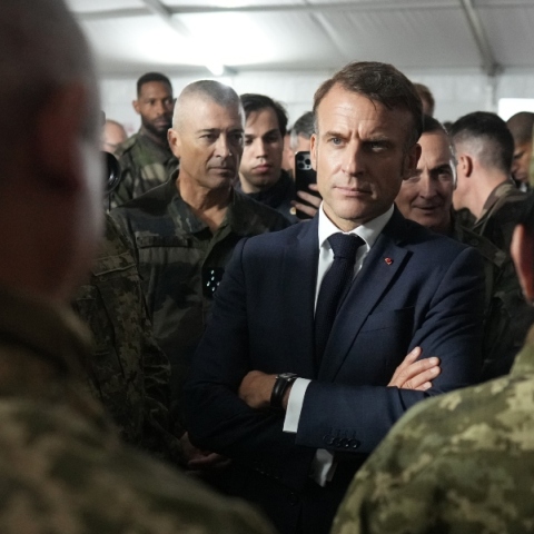 Ο Γάλλος πρόεδρος Εμανουέλ Μακρόν