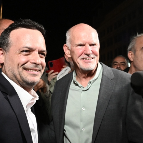 Γιώργος Παπανδρέου και Χάρης Δούκας