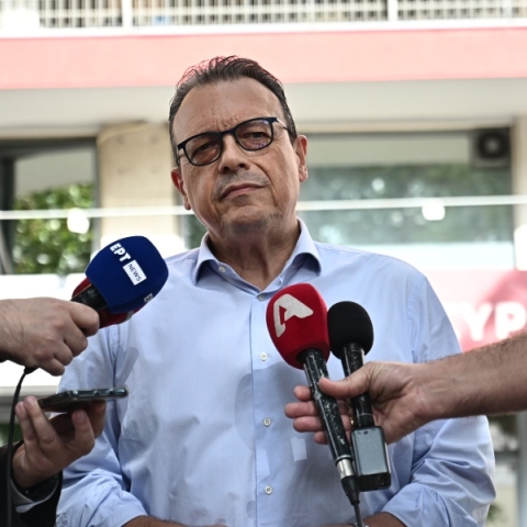 ο υποψήφιος πρόεδρος του ΣΥΡΙΖΑ, Σωκράτης Φάμελλος 