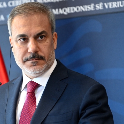 ο Τούρκος υπουργός Εξωτερικών, Χακάν Φιντάν