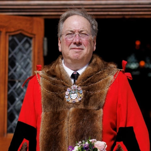 Ο Λόρδος Δήμαρχος του χρηματοοικονομικού κέντρου του Λονδίνου,  Μάικλ Μεϊνέλι