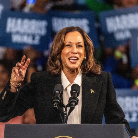 Η Δημοκρατική προεδρική υποψήφια Κάμαλα Χάρις